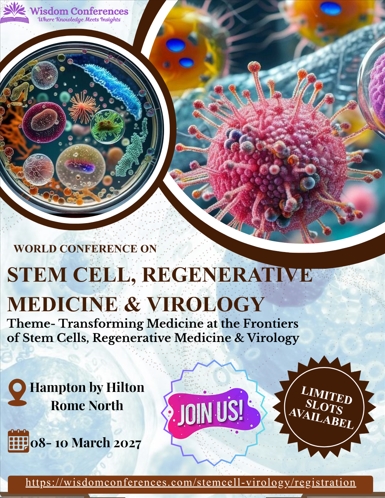 World Conference on Stem Cell, Regenerative Medicine & Virology